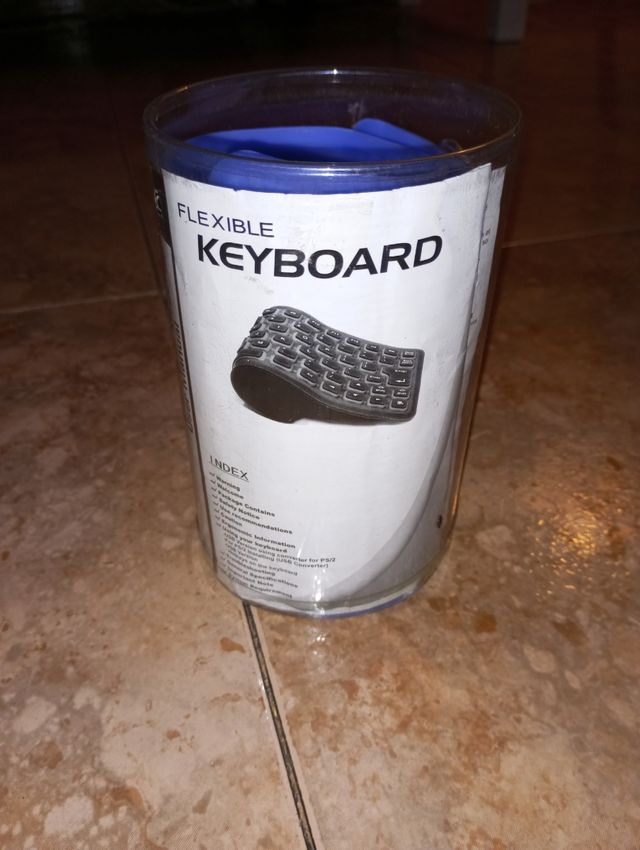 Teclado flexible