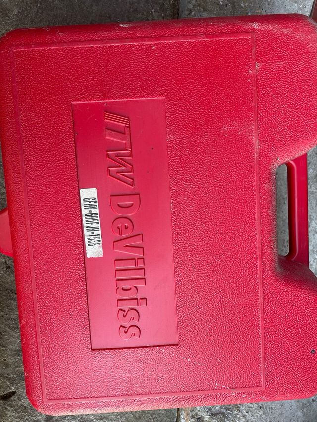 Pistola devilbiss nueva sin usar 