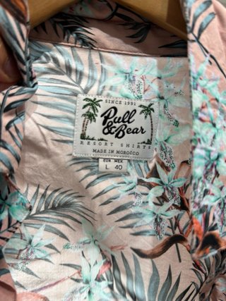 Camisa hawaiana Pull and bear