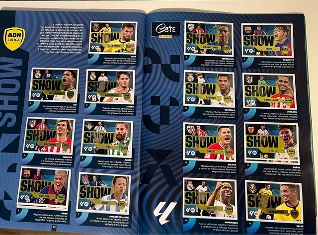 Albúm COMPLETO cromos liga este 24/25 panini