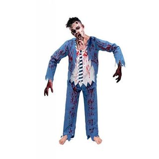 DISFRAZ DE ZOMBIE COLEGIAL ADULTO