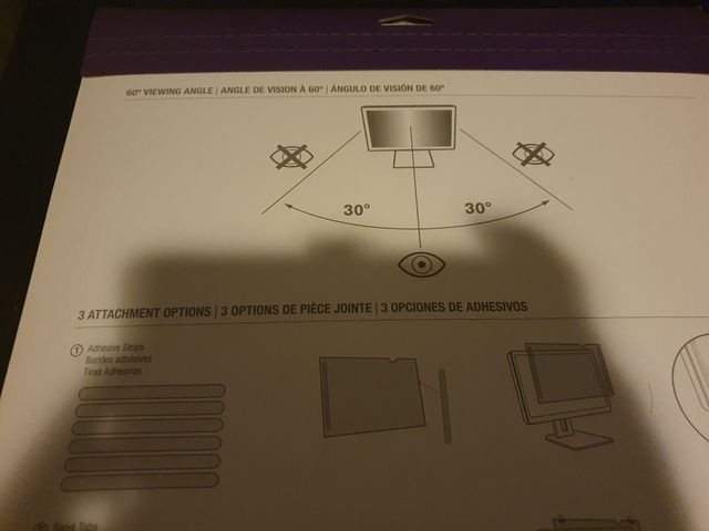 Targus NUEVO Filtro de privacidad 24 pulgadas 16:9