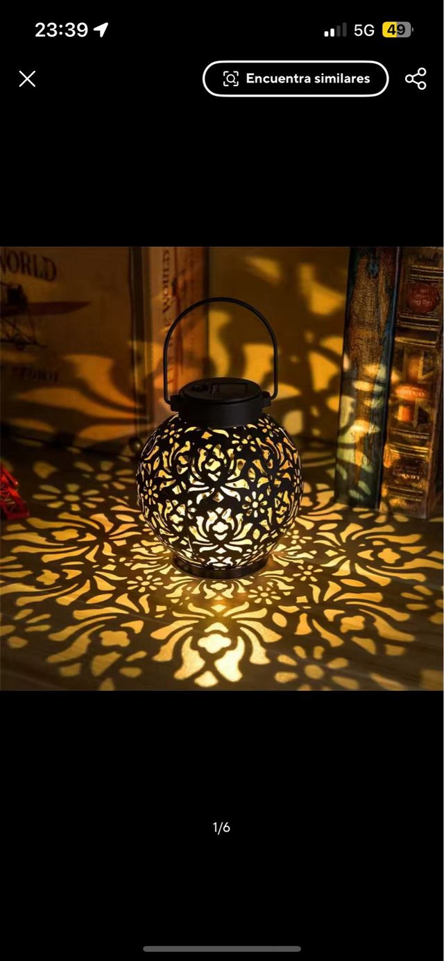 Lampada Solare Decorazione. Pannello solare- Offerta!