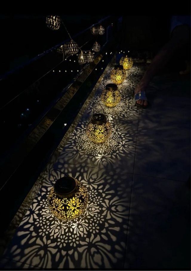 Lampada Solare Decorazione. Pannello solare- Offerta!