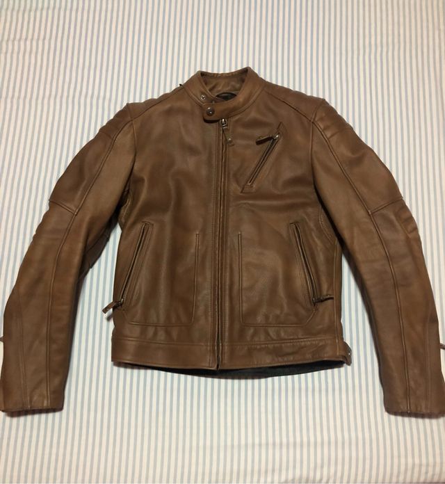 Chaqueta de moto Revit REDHOOK color marrón