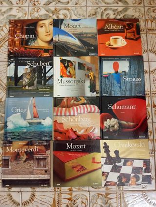 12 CDs Música Clásica + libro