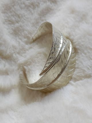 Plata tailandesa brazalete 