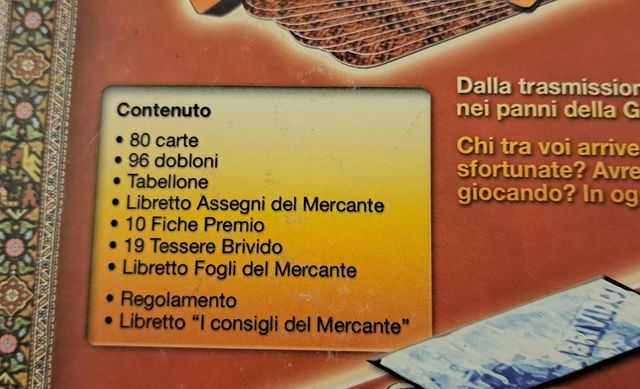 Mercante in fiera - gioco da tavolo
