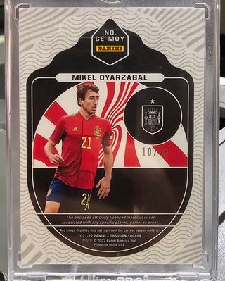 OYARZABAL–ESPAÑA–PANINI OBSIDIAN 21/22 LIMITADO/25