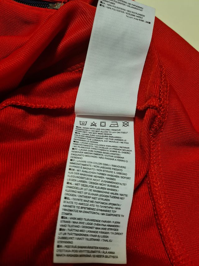 Felpa tuta Nike rossa full zip Size: S da uomo