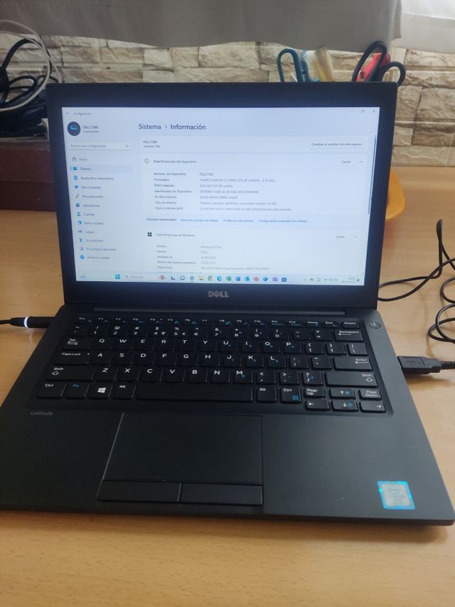 DELL LATITUDE 7280 W11 8GB+ 256SSD