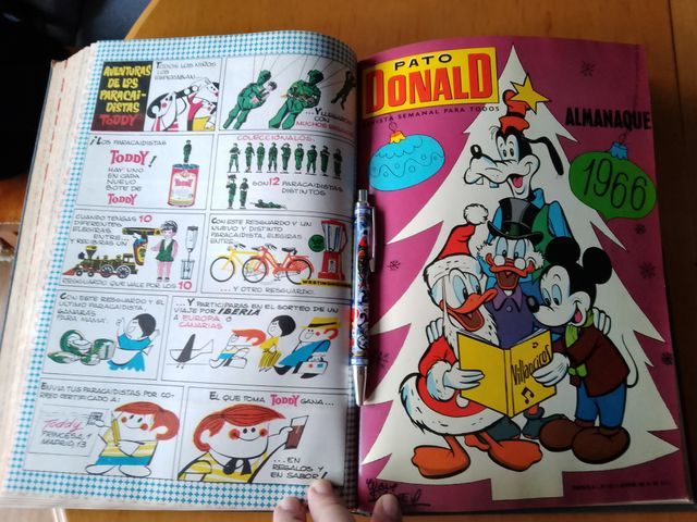 Pato Donald 1965, 1 al 25+Almanaque 1966 (26 nºs.)