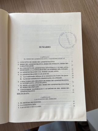 Derecho Administrativo I