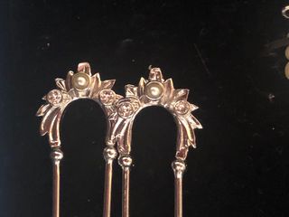 JOSE BONORA swarovski Aderezo fallera niña plata