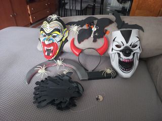 Utensilios para haloween todo por 5€