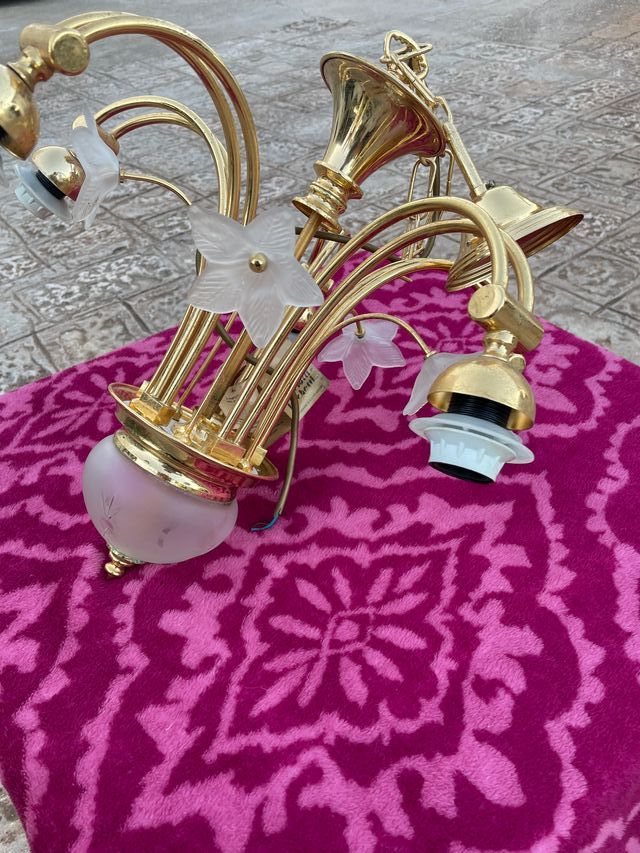 Lampadario in vetro di Murano