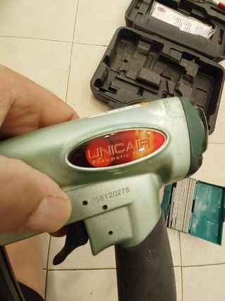 Clabladora neumática.