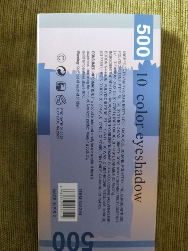 Set de sombras Frida Kahlo