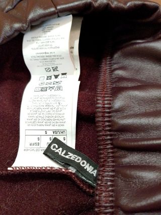 Pantaloni stretti Calzedonia ecopelle