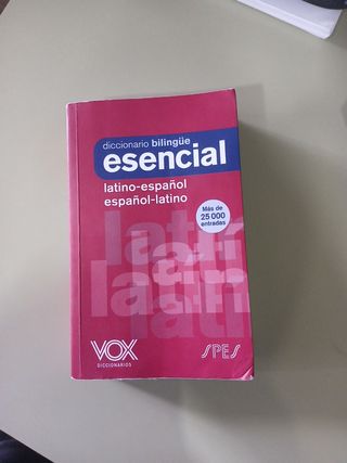 Diccionario latin precio negociable