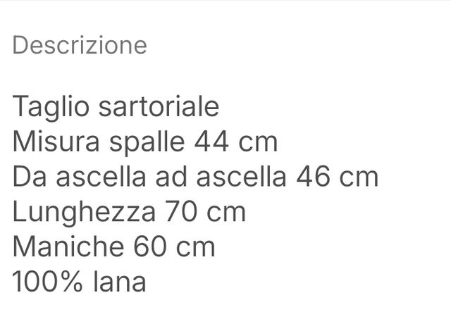 Giacca uomo Ermenegildo zegna