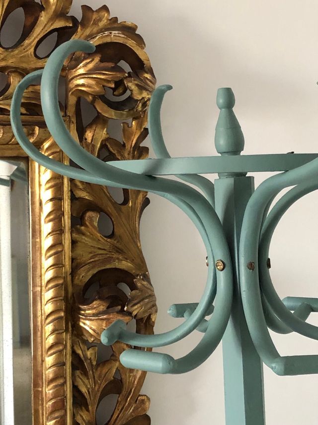 Perchero estilo Thonet restaurado