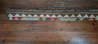 Kilim Pakistán hecho a mano .