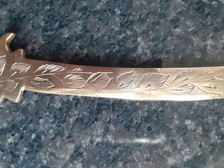 TAGLIACARTE ANTICO OTTONE INCISO