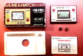 in hand] nintendo game watch helmet cn-07 | eBay GAME&WATCH GOLD