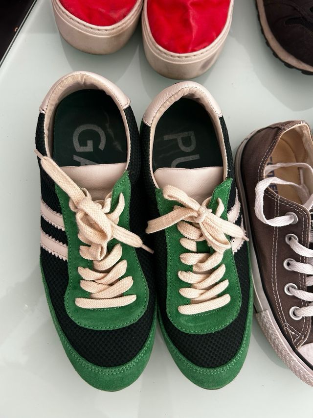 Lote 3 pares ténis várias marcas