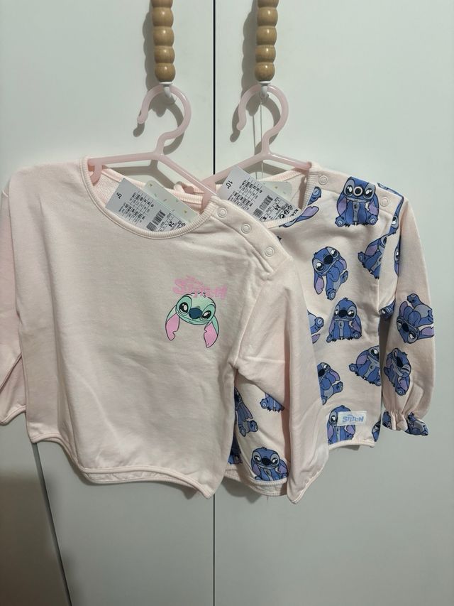 2 sudaderas Stitch