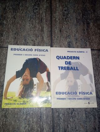 Libros 1°eso y 2°eso E.F nuevos