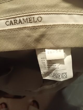 TRAJE HOMBRE MARCA CARAMELO 