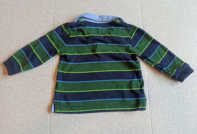 Polo rayas manga larga Mayoral 12m, 80cm