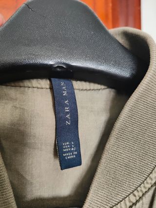 Cazadora Bomber Efecto Hombre 