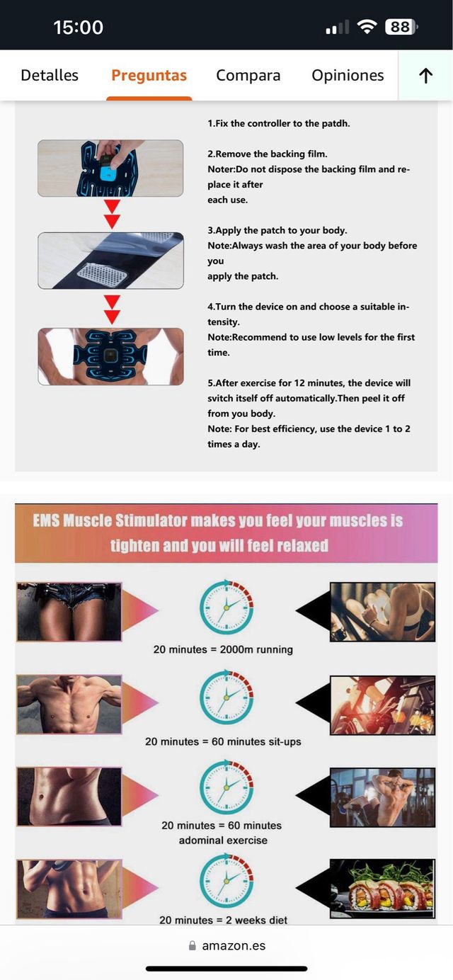 Estimulador Muscular Muscular electro