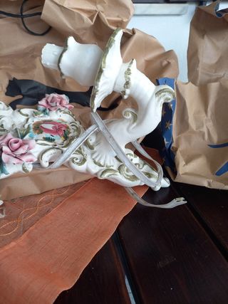 Applique da parete ceramica Bassano