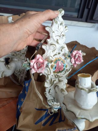 Applique da parete ceramica Bassano