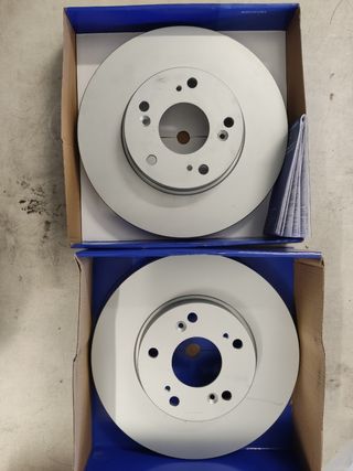 Discos delanteros Honda Civic IX y X 