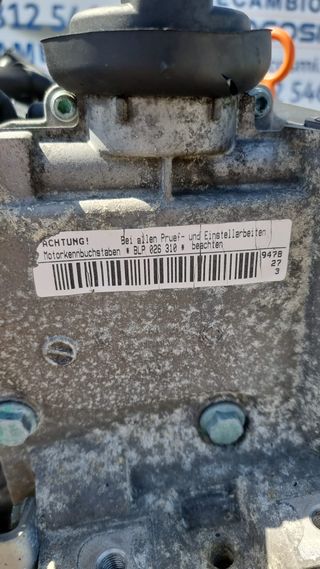 MOTOR VOLKSWAGEN TOURAN 2005 1.6 FSI TIPO: BLP