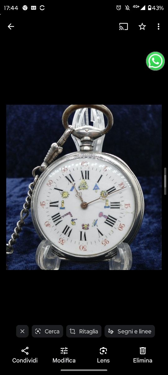 orologio massonico Leroy  1800