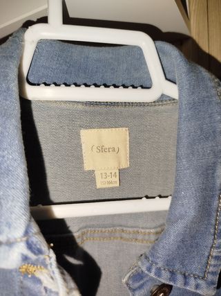 Chaleco vaquero niña