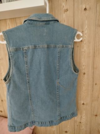 Chaleco vaquero niña