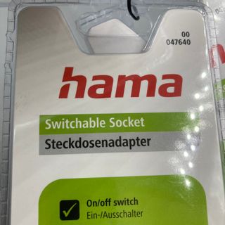 Adattatore CA commutabile Hama solo. 328167