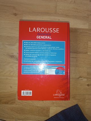 Diccionario francés /español