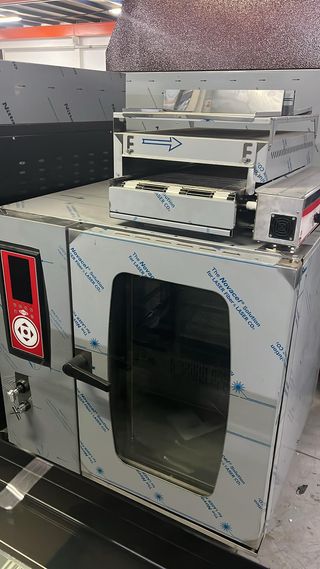 Horno a convección eléctrico industrial