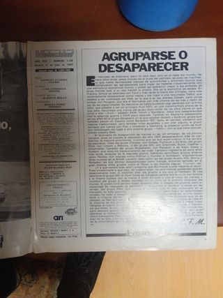 Revista Velocidad año 1983