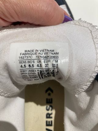 Converse Chuck Taylor.