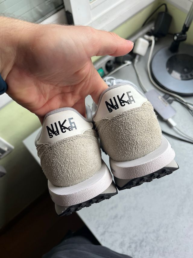 Sacai LD Waffle Fragment Gris T40