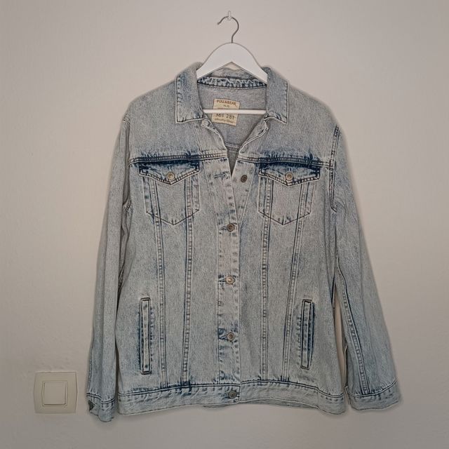 Cazadora vaquera oversize